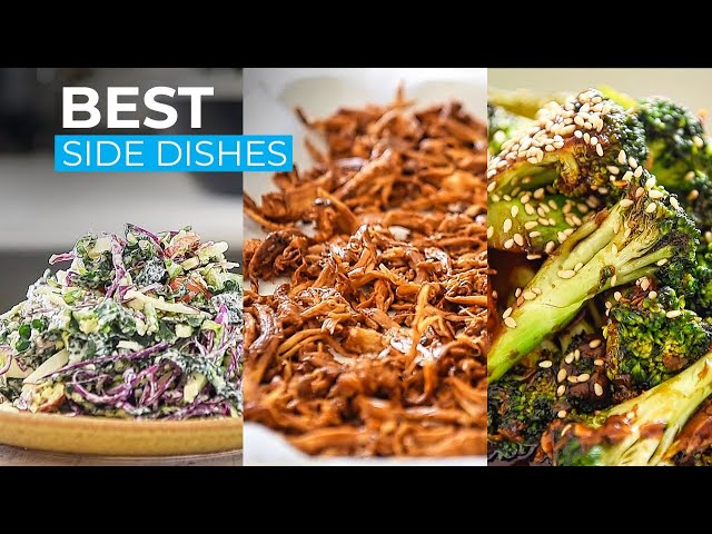 Hosting?  These side dish recipes will get those creative juices flowing!