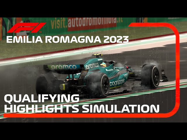 Qualifying Highlights 2023 Emilia Romagna Grand Prix - Simulation