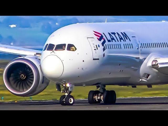 CLOSE UP Landings & Takeoffs | A350 B777 A330 B787 | Auckland Airport Plane Spotting