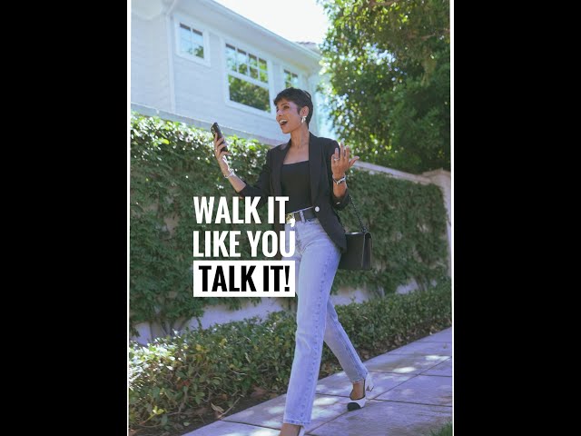 How to walk to radiate confidence/ Your walk talks louder than words