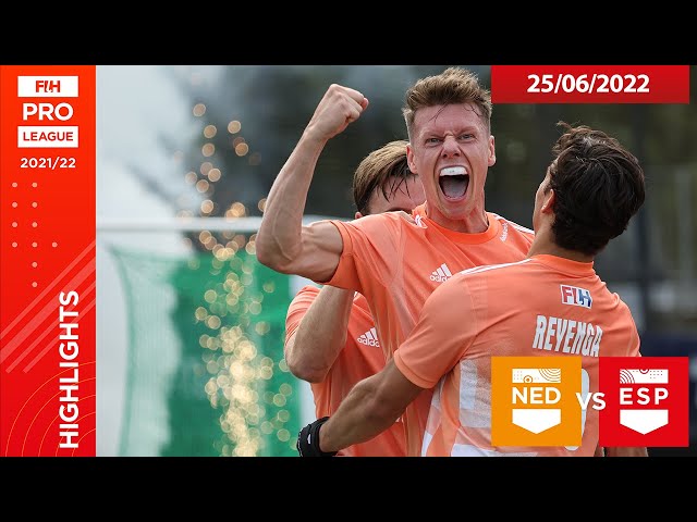 FIH Hockey Pro League Season 3: Netherlands vs Spain (Men), Game 1 highlights