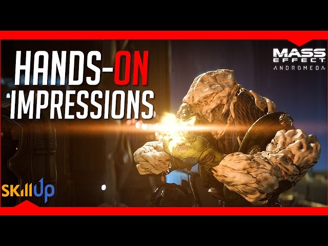 Mass Effect: Andromeda | Spoiler-Free Hands-On Impressions Vlog (Feat. Exclusive New Gameplay)