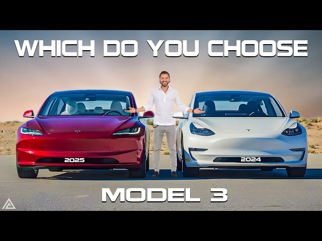 Tesla Model 3. 2025 vs Model 3. 2024 Comparison! 19 HUGE Differences in Features, Interior, Exterior