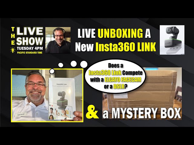 Insta360 Link Unboxing  & A Mystery Box!