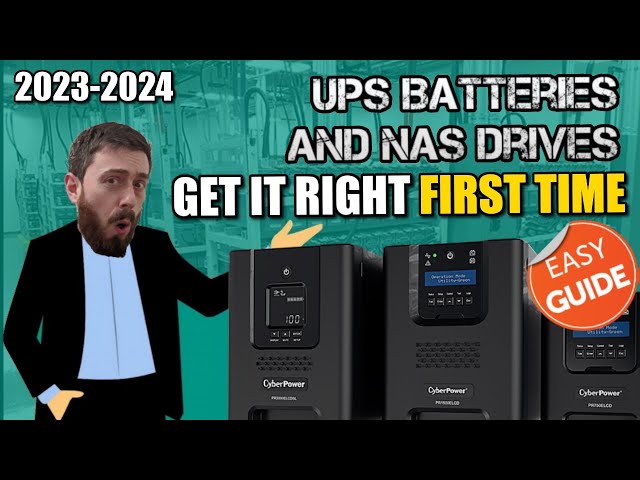 UPS for Your Synology or QNAP NAS - 8 Things You Need to Know & Recommend UPS' to Buy