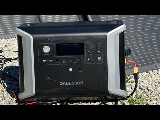 Dabbsson DBS2300 as a Campervan complete power system