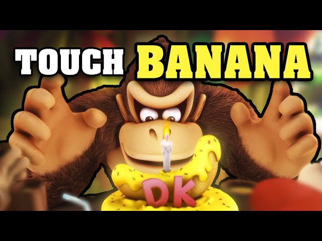 How fast can you touch a banana in every DK game?