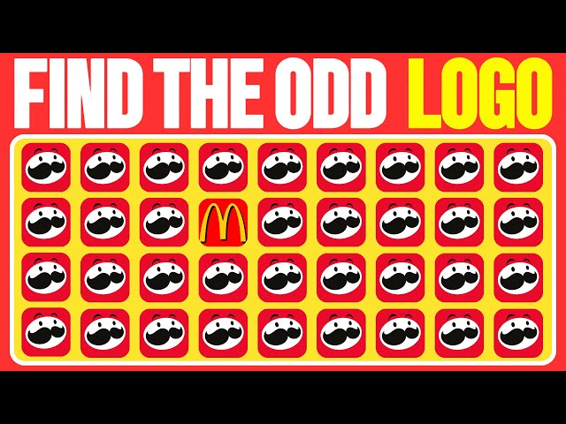 Find the ODD One Out - LOGO Edition | Logo Quiz - 33 Emoji Quiz | Easy, Medium, Hard