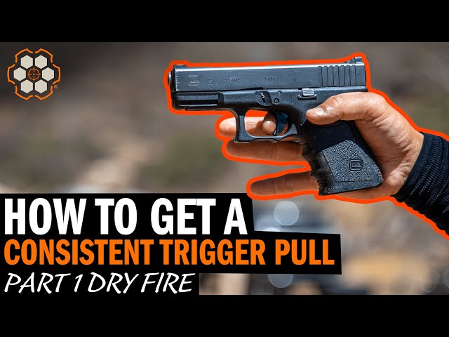 How to Get A Consistent Trigger Pull By Isolating Your Trigger Finger (Dry Fire)