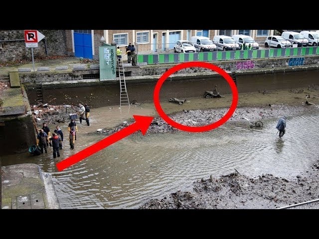 They Drained This Canal For The First Time In Decades, And What They Discovered Is Truly Bizarre