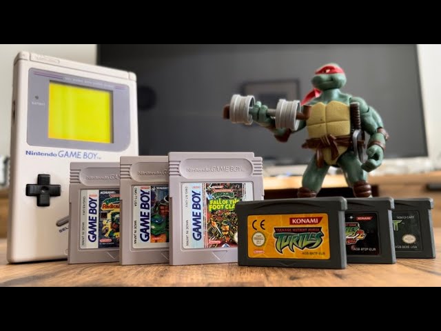 I played every Ninja Turtle game on Game Boy & Game Boy Advance!