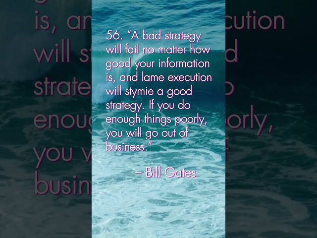 Bill Gates Quotes on Success. #56