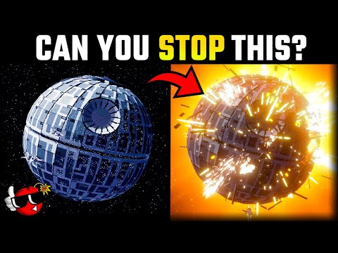 Can you STOP the Death Star from being destroyed in Lego Star Wars?