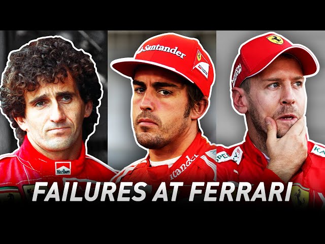 Why Do So Many Great Drivers Fail at Ferrari?