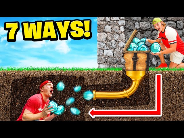 7 Ways To STEAL Your Friends DIAMONDS! IRL Challenge