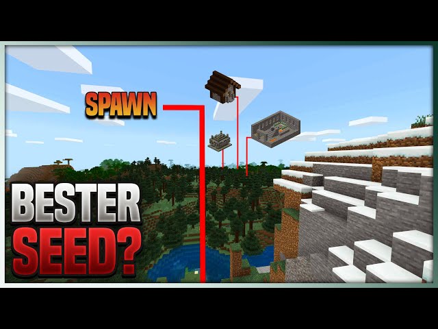 Aktuell BESTER Minecraft Seed? Minecraft: Bedrock (PS4, XboxOne, Switch, PE, Win10)