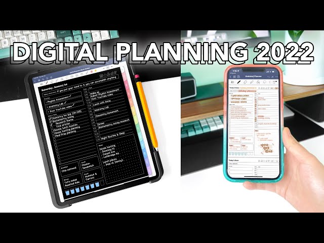 Getting Started with Digital Planning ⭐ iPad, iPhone & MacBook