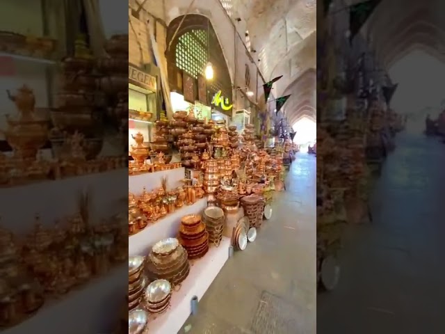Grand Bazaar, Isfahan, Iran.
