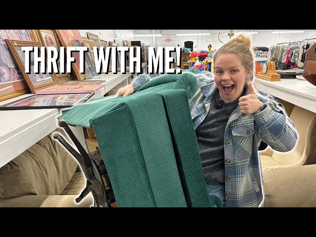 Thrift with Me for New Home Furniture | VISITING 10 THRIFT STORES