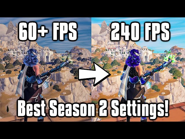 Fortnite Season 2 Settings Guide! - FPS Boost, Colorblind Modes, & More!