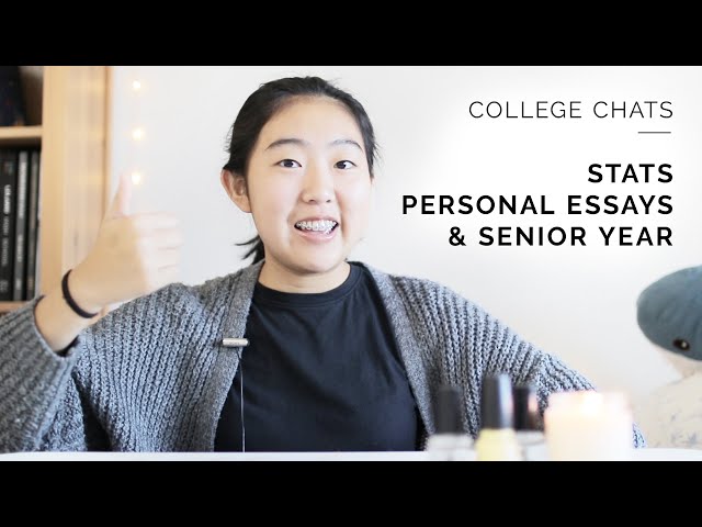 My Stats, Personal Statements, & Senior Year Plans | College Chats Ep. 2