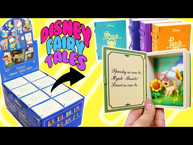 Disney Classic Fairy Tales Series Pop Mart Unboxing with LOL Dolls Splatters
