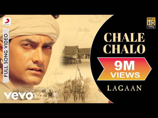 A.R. Rahman - Chale Chalo Best Video|Lagaan|Aamir Khan|Srinivas|Ashutosh Gowariker