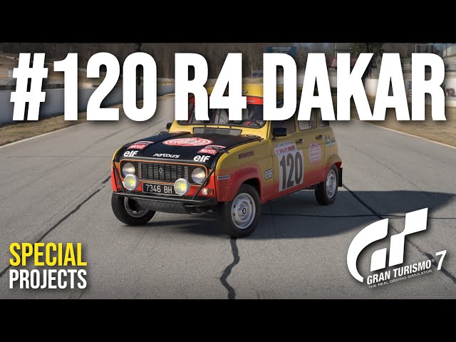 GT7 | #120 Renault 4 Sinpar Paris-Dakar Rally Build Tutorial | Special Projects