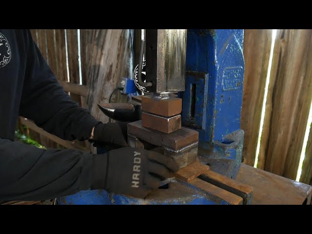 Making a Bottom Tool Holder for the Fly Press