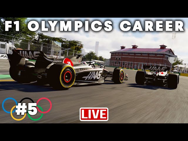 🔴 F1 Olympics Career Mode - Can We Be Competitive Here!?