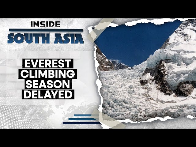 Khumbu Icefall delays Everest climbing season | Inside South Asia | WION