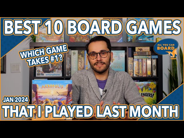 Top 10 Games I Played Last Month | January 2024 | Knarr, Next Station: London, Akropolis (+ More!)