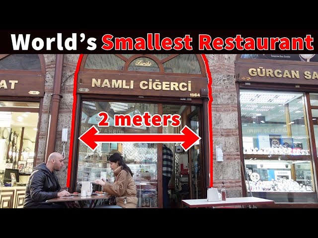 World's smallest restaurant - Turkish Street Food