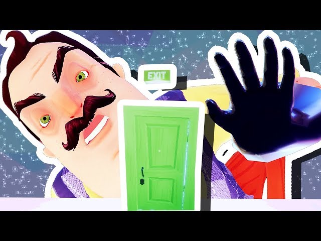 THE NEIGHBOUR'S A GIANT?!?! (Hello Neighbour Full Game #5 ENDING)