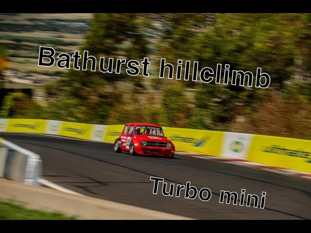 Bathurst Hillclimb in the mini 2024