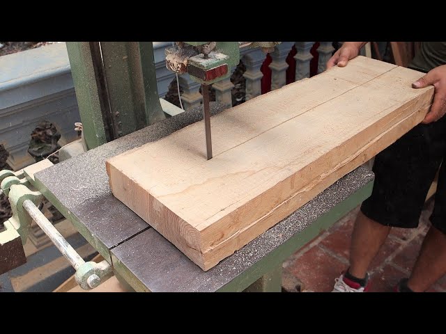 The Basic Woodworking Skill Of The Manual Carpenter To A New Level - Build A Dining Table For Family