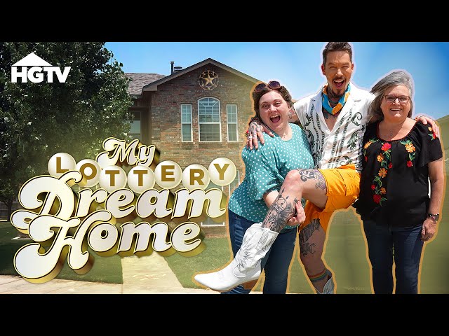 David is Wearing Boots and Going BIG in Texas - Full Episode Recap | My Lottery Dream Home | HGTV