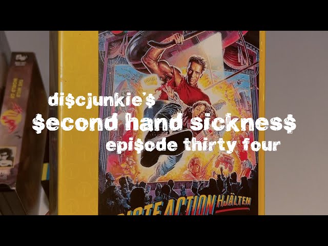 SECOND HAND SICKNESS (EP34): ONLINE VHS FINDS (VOL. 1) - CLASSIC ACTION AND OTHER ODDITIES
