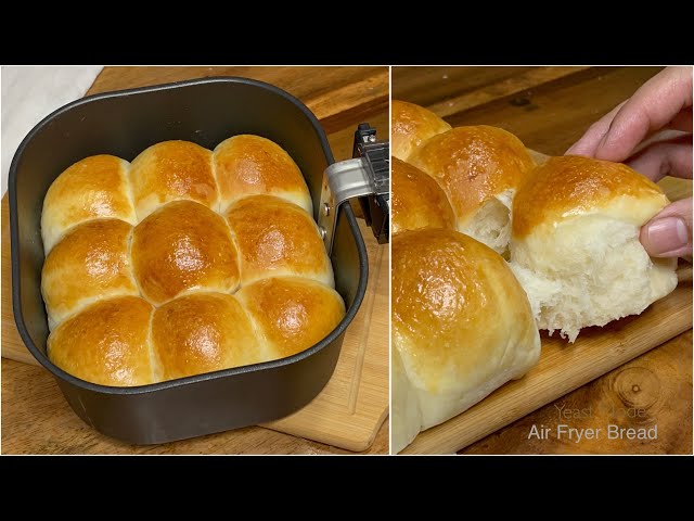 AIR FRYER BREAD |Multi-Purpose Dough Part 2|Soft Dinner Rolls