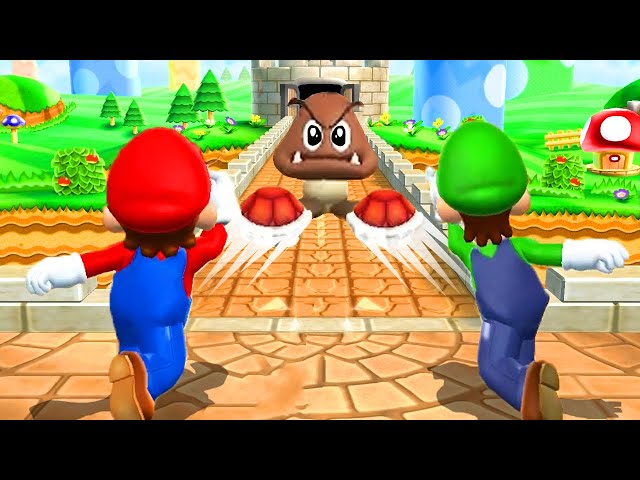 Mario Party 9 - Minigame Battle - Mario vs Luigi (Master CPU)