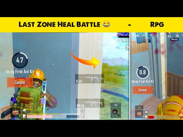 PUBG Lite Best Funny Last Zone Heal Battle Moments | Funny Whatsapp Status LION x GAMING | #shorts