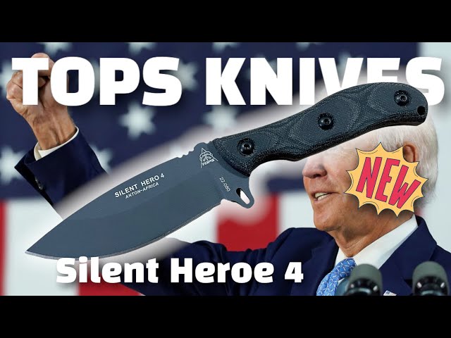 TOPS Knives "Silent Heroe 4" un héros silencieux mais excellent en bushcraft, chasse et EDC !!!