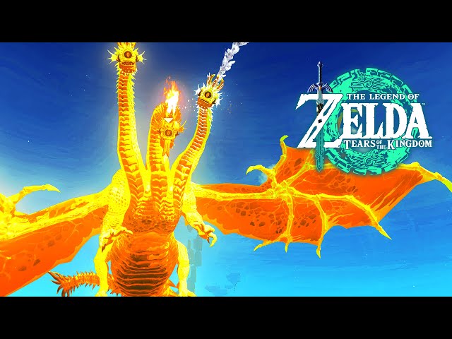 Golden King Gleeok - Zelda Tears of the Kingdom