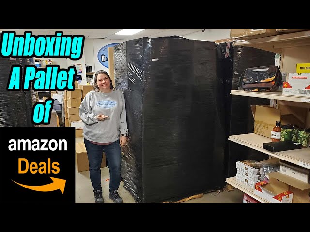 Unboxing a Pallet of $1,000 Amazon Deals that are shelf Pulls and overstock. Check it out!