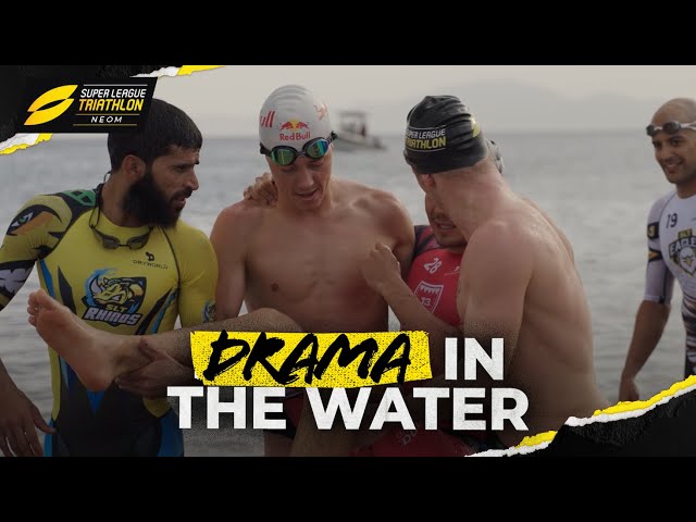 Dramatic Start To The Finale | Behind The Scenes The Day Before Super League Triathlon NEOM