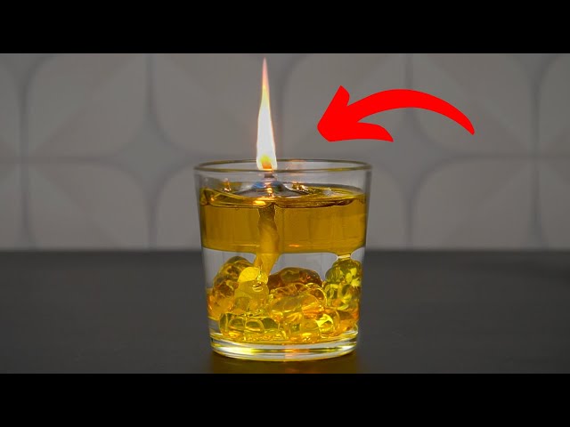 Candles that will never go out and will burn FOREVER! 2 simple ways to save