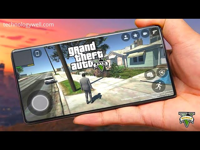 GTA 5 Mobile Pe Play Kardya Live Proof #gta5android #shorts #shortvideo
