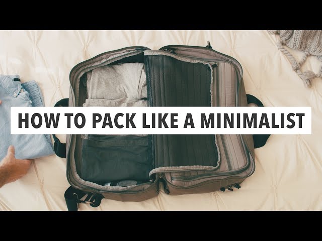 How to Pack like a Minimalist