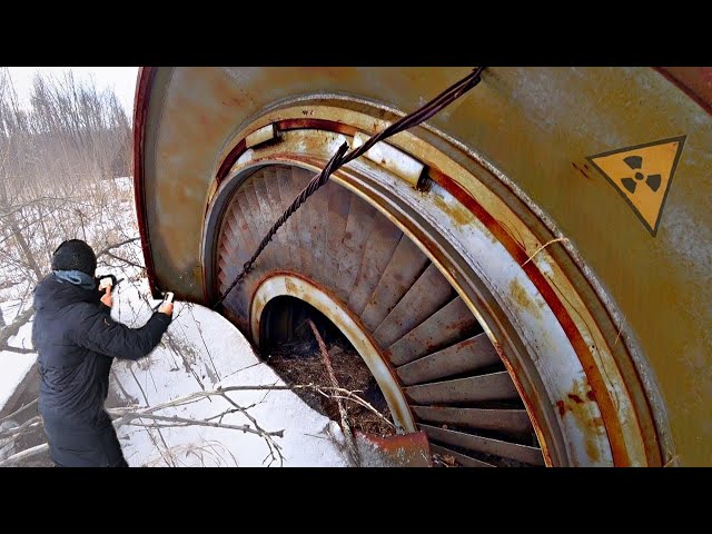 We found a TURBINE from the Chernobyl nuclear plant☢Most CONTAMINATED place☢Visited grandma Masha