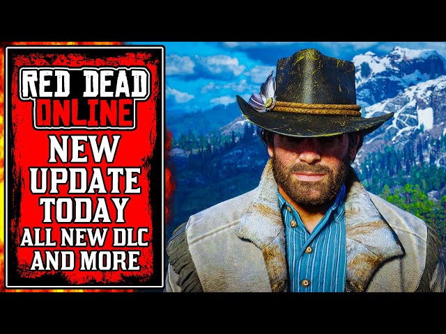 NEW CONTENT Available Now.. The NEW Red Dead Online UPDATE Today (RDR2)